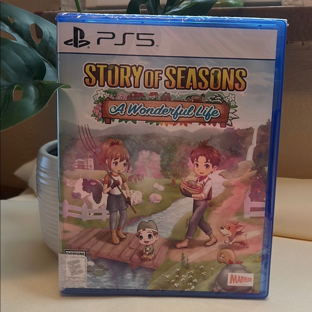 Marvel Story of Seasons: A Wonderful Life - Blue PS5 Case